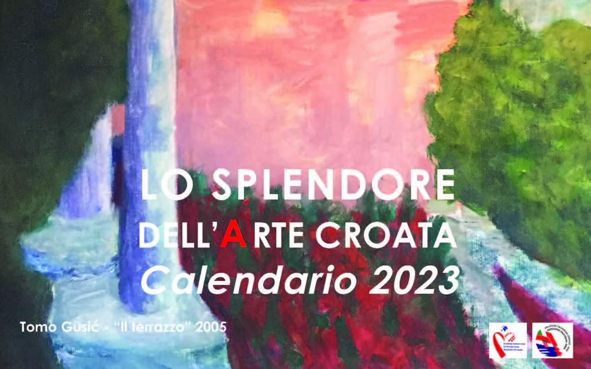 Il Calendario “Lo splendore dell’Arte croata”