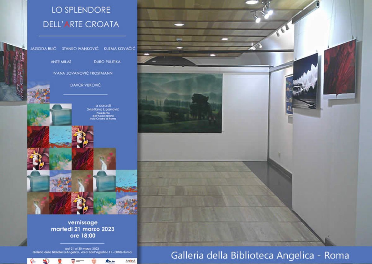 Otvorena izložba “Lo splendore dell’Arte croata” (“Sjaj hrvatske umjetnosti”) u Rimu